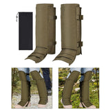 Maxbell Leg Gaiters Snake Gaiters Waterproof Leg Guards for Fishing Climbing Hunting 54cmx61cm Green