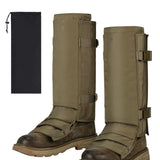 Maxbell Leg Gaiters Snake Gaiters Waterproof Leg Guards for Fishing Climbing Hunting 54cmx61cm Green