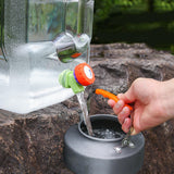 Maxbell Water Bucket 28 L with Faucet Water Carrier for BBQ Self Driving Cars Hiking With Cover