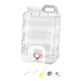 Maxbell Water Bucket 28 L with Faucet Water Carrier for BBQ Self Driving Cars Hiking With Cover Faucet