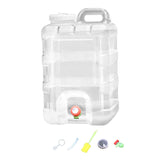 Maxbell Water Bucket 28 L with Faucet Water Carrier for BBQ Self Driving Cars Hiking With Cover Faucet