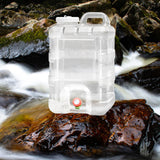 Maxbell Water Bucket 28 L with Faucet Water Carrier for BBQ Self Driving Cars Hiking With Cover Faucet