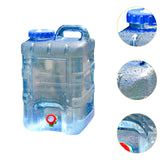 Maxbell Water Container with Spigot 28 L Outdoor Water Bucket for RV Driving Fishing
