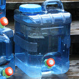 Maxbell Water Container with Spigot 28 L Outdoor Water Bucket for RV Driving Fishing