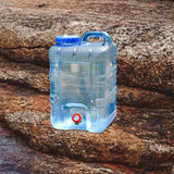 Maxbell Water Container with Spigot 28 L Outdoor Water Bucket for RV Driving Fishing