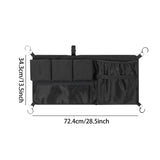 Maxbell Foldable Wagon Side Pocket Sundries Organizer for Outdoor Camping Cart Beach