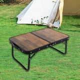 Maxbell Camping Folding Table with Handle Practical Portable for BBQ Garden Backyard