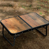 Maxbell Camping Folding Table with Handle Practical Portable for BBQ Garden Backyard