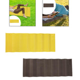 Maxbell Aluminum Waffle Mat Reliable Camping Mat for Campsite Mountaineering Outdoor Yellow