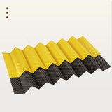 Maxbell Aluminum Waffle Mat Reliable Camping Mat for Campsite Mountaineering Outdoor Yellow