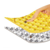 Maxbell Aluminum Waffle Mat Reliable Camping Mat for Campsite Mountaineering Outdoor Yellow