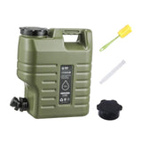 Maxbell 12L Water Container with Spigot Water Carrier for Backpacking Outdoor Hiking green
