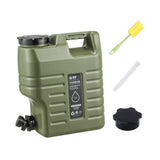 Maxbell 12L Water Container with Spigot Water Carrier for Backpacking Outdoor Hiking green