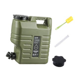 Maxbell 12L Water Container with Spigot Water Carrier for Backpacking Outdoor Hiking green