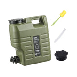 Maxbell 12L Water Container with Spigot Water Carrier for Backpacking Outdoor Hiking green