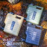 Maxbell 12L Water Container with Spigot Water Carrier for Backpacking Outdoor Hiking green