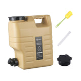 Maxbell 12L Water Container with Spigot Water Carrier for Backpacking Outdoor Hiking khaki