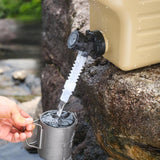 Maxbell 12L Water Container with Spigot Water Carrier for Backpacking Outdoor Hiking khaki