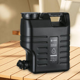 Maxbell 12L Water Container with Spigot Water Carrier for Backpacking Outdoor Hiking black