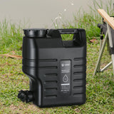 Maxbell 12L Water Container with Spigot Water Carrier for Backpacking Outdoor Hiking black