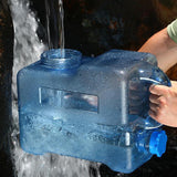 Maxbell Camping Water Container Water Barrel with Faucet for Hiking Picnic Emergency 12 L