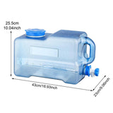 Maxbell Camping Water Container Water Barrel with Faucet for Hiking Picnic Emergency 19 L