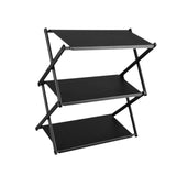 Maxbell Camping Folding Storage Rack Convenient Sturdy Holder for Home Garden Indoor