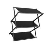 Maxbell Camping Folding Storage Rack Convenient Sturdy Holder for Home Garden Indoor