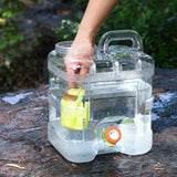 Maxbell Water Container Portable Water Storage Carrier for Backpack Survival Driving