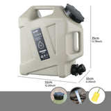 Maxbell Water Container with Spigot Outdoor Water Bucket for BBQ Backpacking Fishing