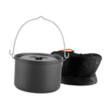 Maxbell Hanging Pot Practical Kitchen Cookware Camping Pot for BBQ Picnics Explorers