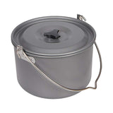 Maxbell Hanging Pot Practical Kitchen Cookware Camping Pot for BBQ Picnics Explorers