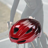 Maxbell Bike Helmet Shock Absorbing Sports Helmets for Biking Inline Skating Outdoor Red