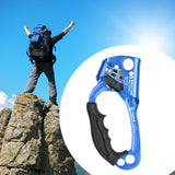 Maxbell Hand Ascender Tool for Rock Climbing Tree Arborist Rappelling Gear Equipment