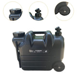Maxbell 28L Water Container with Faucet with Wheels for Fishing Driving Dish Washing