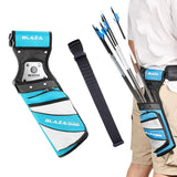 Maxbell Arrow Quiver Bag Traditional Storage Pouch Target Practicing Hunting Quivers blue
