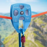 Maxbell Climbing Pulley Heavy Duty Rescue Side Pulley for Lifting Hauling Rappelling