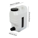 Maxbell Camping Water Container with Spigot Drinking Bucket for Picnic Traveling Car 12L