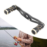 Maxbell Fishing Reel Handle 8mmx5mm Repair Diy Lightweight Aluminum Alloy Rocker Arm Black