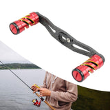 Maxbell Fishing Reel Handle 8mmx5mm Repair Diy Lightweight Aluminum Alloy Rocker Arm Red