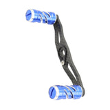 Maxbell Fishing Reel Handle 8mmx5mm Repair Diy Lightweight Aluminum Alloy Rocker Arm Blue