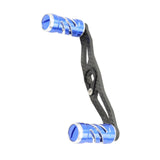 Maxbell Fishing Reel Handle 8mmx5mm Repair Diy Lightweight Aluminum Alloy Rocker Arm Blue