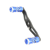 Maxbell Fishing Reel Handle 8mmx5mm Repair Diy Lightweight Aluminum Alloy Rocker Arm Blue