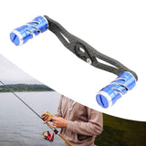 Maxbell Fishing Reel Handle 8mmx5mm Repair Diy Lightweight Aluminum Alloy Rocker Arm Blue