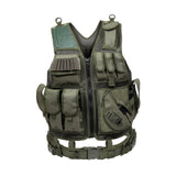 Maxbell Outdoor Adventure Vest CS for Jogging Strength and Endurance Training Gaming Green