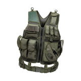 Maxbell Outdoor Adventure Vest CS for Jogging Strength and Endurance Training Gaming Green