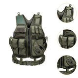 Maxbell Outdoor Adventure Vest CS for Jogging Strength and Endurance Training Gaming Green