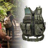 Maxbell Outdoor Adventure Vest CS for Jogging Strength and Endurance Training Gaming Green