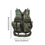 Maxbell Outdoor Adventure Vest CS for Jogging Strength and Endurance Training Gaming Green