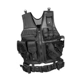 Maxbell Outdoor Adventure Vest CS for Jogging Strength and Endurance Training Gaming Black